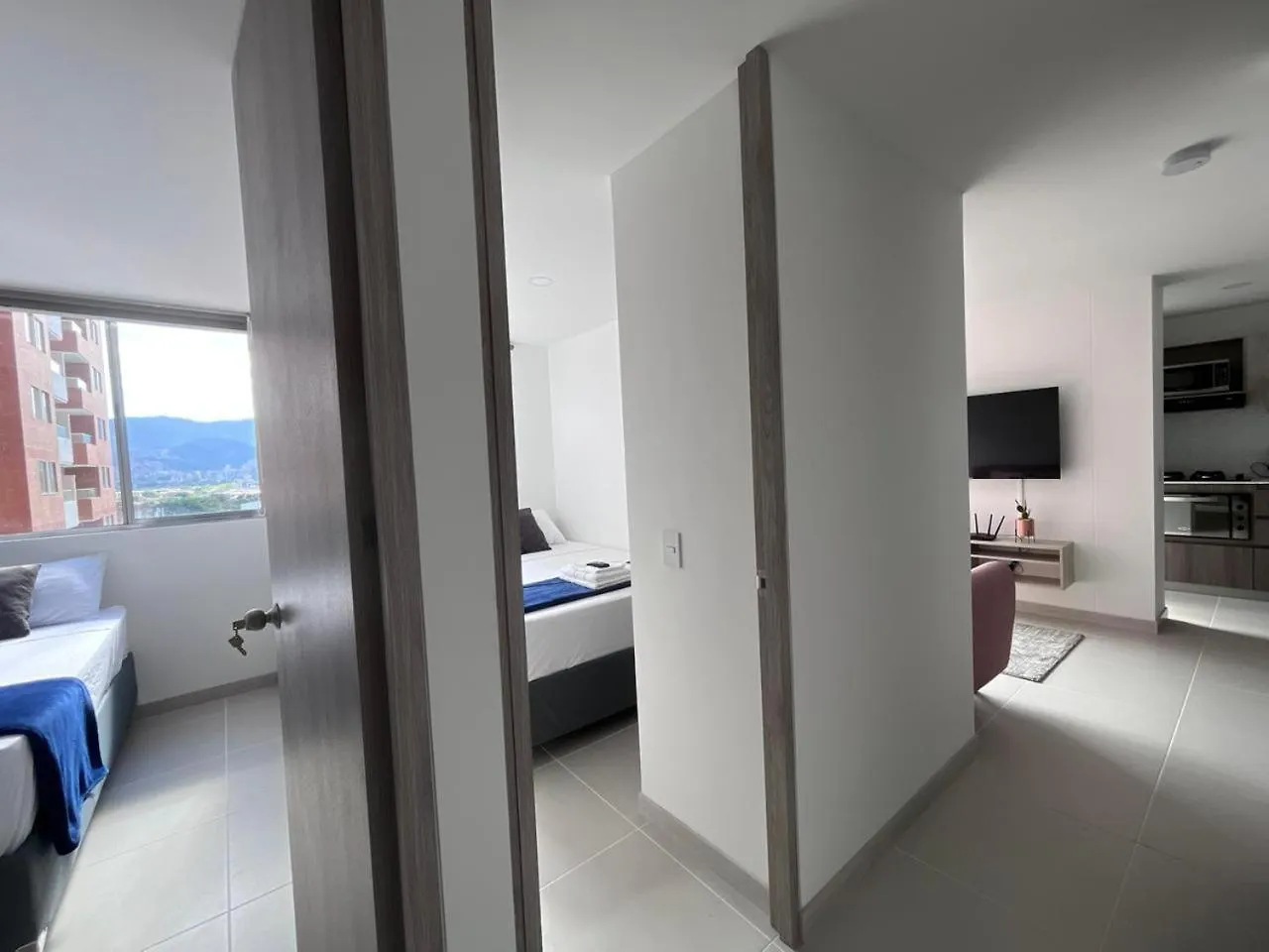 Hermoso Apto En Poblado Con Piscina 麦德林 公寓